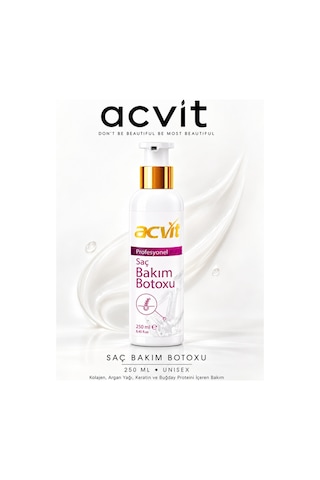 Acvit Profesyonel Tam Bakım Saç Botoxu 250 ML