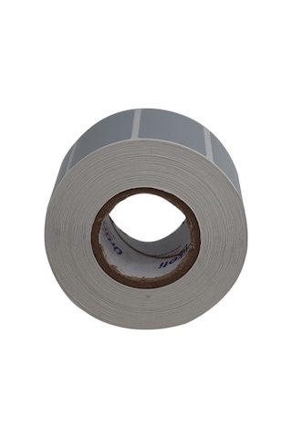 Silvermat Demirbaş Etiketi 50mm X 30mm Ruloda 1000 Adet