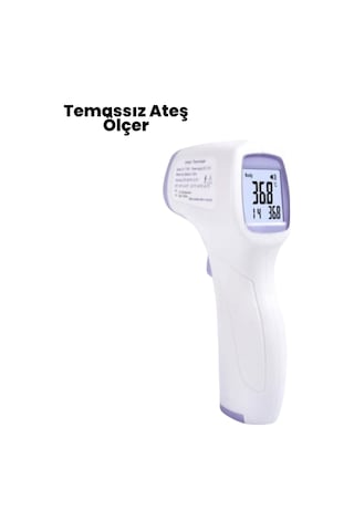 Lcd Ekran Temassız Ateş Ölçer