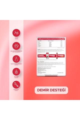 Vitabiotics Feroglobin Takviye Edici Gıda 30 Capsules