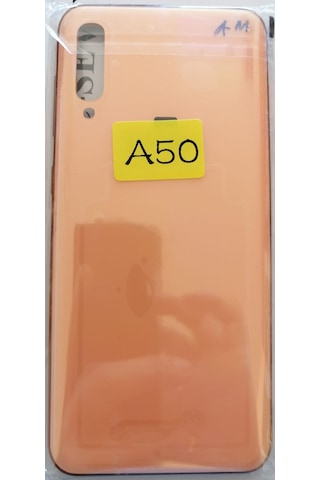 Samsung Galaxy A50 Uyumlu Kasa Turuncu - Yan Tuşlar Dahil, Lens Hariç Turuncu