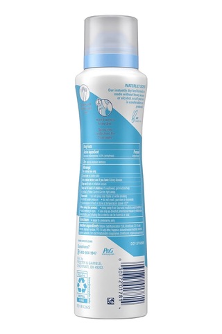 Secret Waterlily Antiperspirant Kuru Sprey Deodorant 116gr