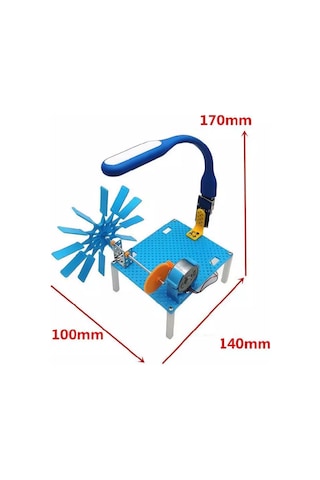 Ece Hidroelektrik Jeneratör Deney Seti Güç Aktarımı Enerji Dönüşümü Demonte