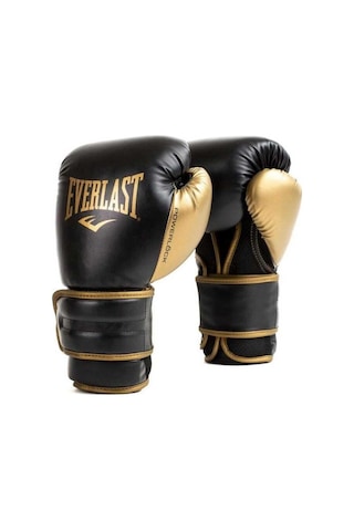 Everlast Powerlock 2r Training Glove Black/gold 12oz P00002662 Çok Renkli