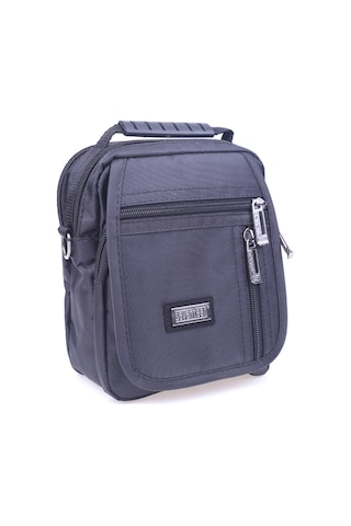 Seventeen 3460 Erkek Cırtlı Kapaklı El Ve Omuz Çantası Siyah