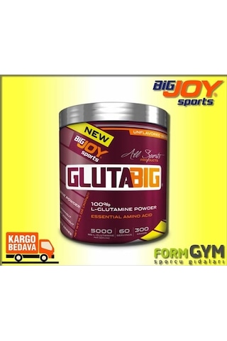 Bigjoy Glutamine Aromasız 300 Gr Glutabig
