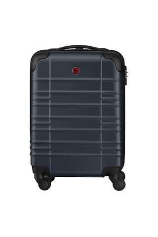 Wenger Amplar Kabin Boy Sert Kabuklu Valiz Lacivert Çok Renkli