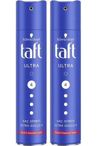 Taft Ultra Güçlü Sprey 250 ml X2