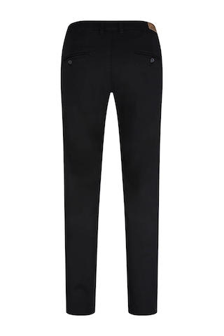 Hatemoğlu Siyah Regular Fit Yandan Cepli Kanvas Pantolon
