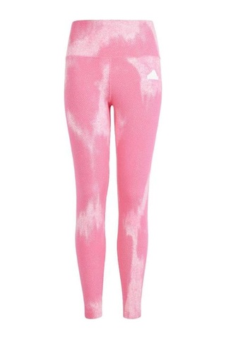 Adidas It9037 Future Icons Allover Print Cotton 7/8 Leggings - Pink