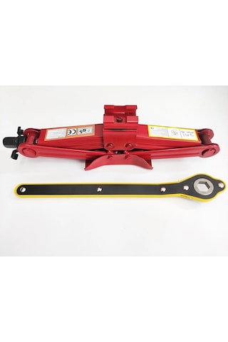 Akordion Kriko Makaslı 1,5 Ton Cırcırlı Kollu+bijon Anahtarı Set