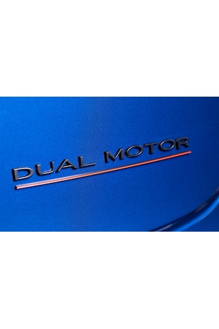 Dk Tuning Tesla Dual Motor Bagaj Kırmızı Siyah Yazı Logo Arma Bagaj Arma