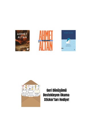 Zarlar + Aldatmak - Yalnızlığın Özel Tarihi Cep Boy + Kristal Denizaltı + Okuma Sticker'ları