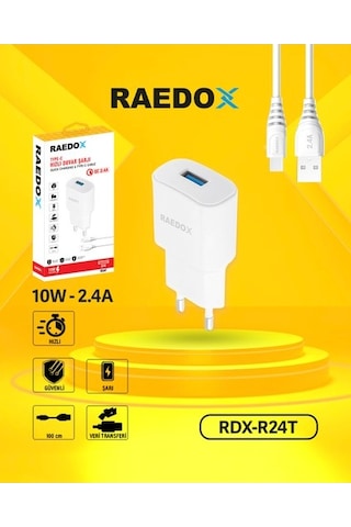 Raedox 10w 2.4a Type-c Şarj Aleti