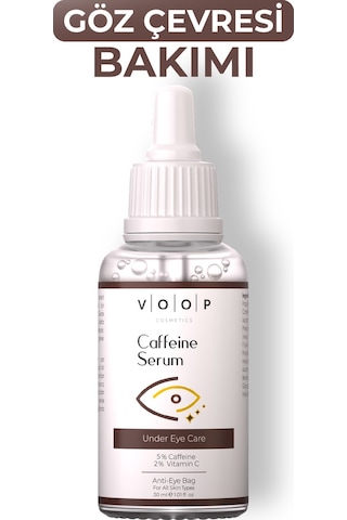 Voop Kafein İçerikli Göz Altı Morlukları Karşıtı Vitamin C 30 ML
