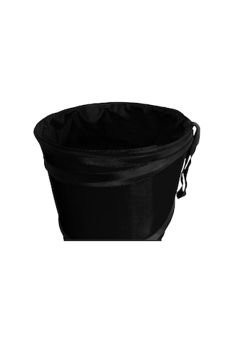 Siyah 16x20 Cm Su Geçirmez Taşınabilir Katlanabilir Büyük Çöp Kovası Atık Konteyneri Çoğu Araba, Polietilen, Suv Ve Kamyona Uyar