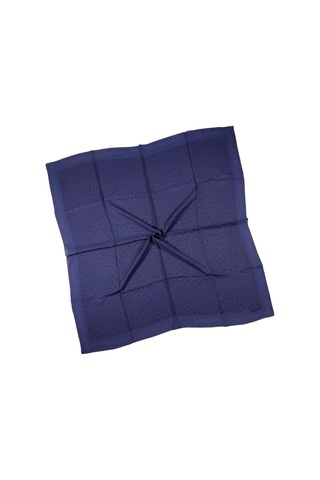 Mim Eşarp Mısırlı Eşarpları Siena Eşarp 100x100 Cm Lacivert
