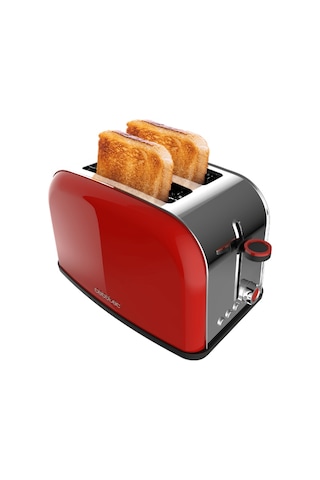 Cecotec Toastin Time 850 Red Lite 850 W Ekmek Kızartma Makinesi