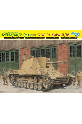 1/35 Lefh18/40/2 Sf Auf G.w. Kpfw.ııı/ıv Obüs Maketi, Dragon 6710