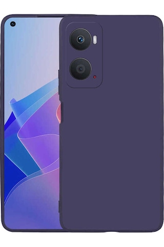 Oppo A36 Kılıf Zore Premier Silikon Kapak Lacivert