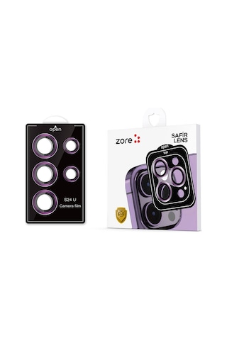 Galaxy Uyumlu S24 Ultra Kamera Lens Koruyucu Cam Filmi