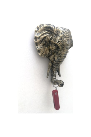 Dekoratif Fil Kafası Askılık Modern Duvar Dekoru Ev Dekorasyon Duvar Askılığı 001