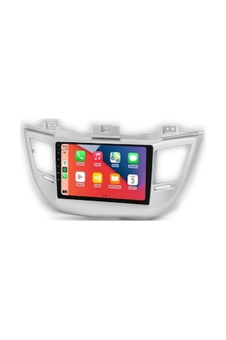 Hyundai Tucson 2015-2018 6gb Ram 128gb Hafıza 8 Çekirdek Carplay Kamera Android Multimedya 9"