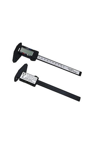 150 Mm Dijital Kumpas Elektronik Fiber Karbon Kaplı Plastik - Kumpas - 4 Ay