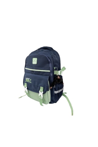 Astral Polo Club Master Sırt Çantası Maymun Anahtarlıklı 50x33x21 Cm Geniş Hacimli, Çok Bölmeli Ve Şık Tasarım Lacivert