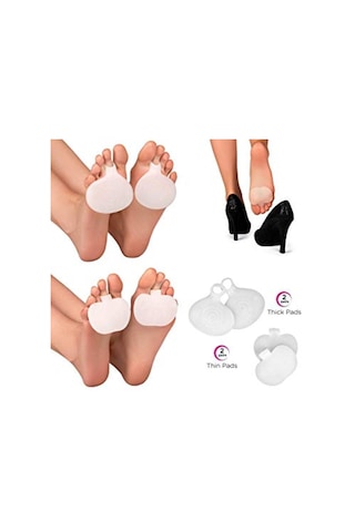 Silikon Metatarsal Ped Ayak Altı Ağrı Nasır Koruma Parmağa Halka