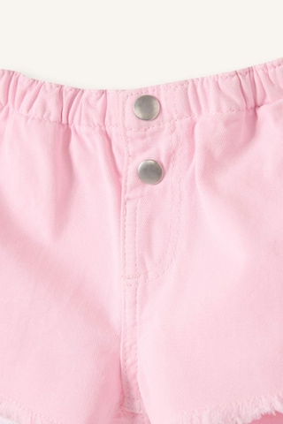 Defacto Gabardin Şort Kız Bebek H8940a526hspn343 Pembe-pn343