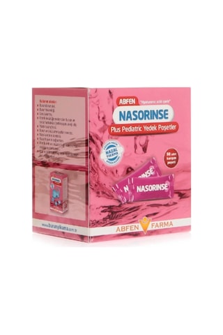 Nasorinse Plus Pediatrik Yedek 50 Adet