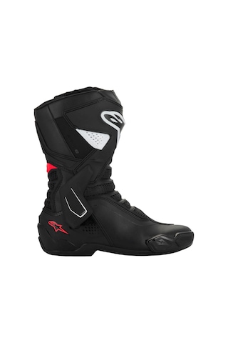 Alpinestars Stella Smx-6 V3 Korumalı Kadın Motosiklet Botu Siyah Beyaz Pembe