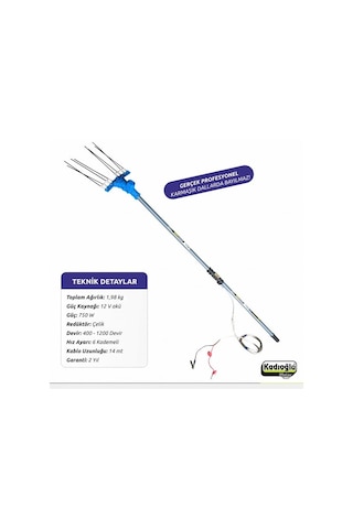 Atrax V4 Pro Teleskopik Zeytin Silkme Makinesi 360cm