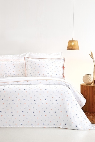 Puffy Ruth Çift Kişilik Ranforce Pike Takımı - Mavi