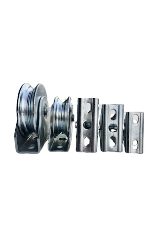 40 Mm Rayli Kapi Makarasi Demir Kapi Ray Makarasi Kepli Makara