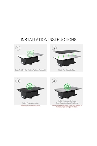 Resin 3d Printer Flex Build Plate Steel And Magnetic 168x90mm 3d Yazıcı Esnek Baskı Plakası
