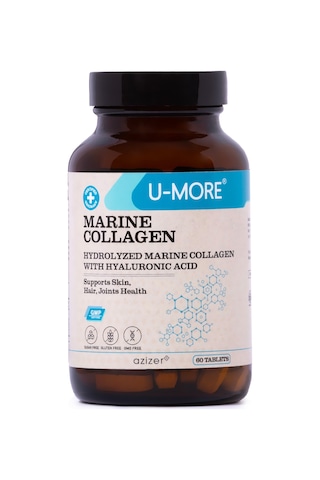 U-More Hidrolize Balık Kolajen Takviyesi 60 Tablet