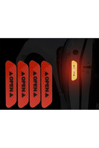 Reflektif Araç Kapı Stickerı 1239642