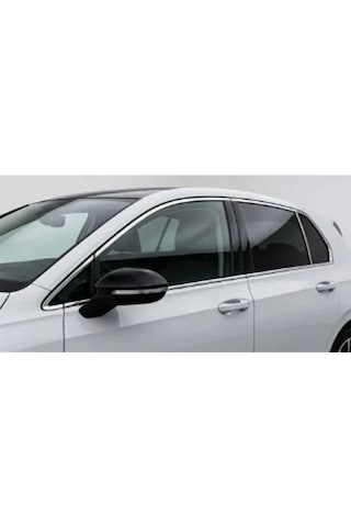Vw Golf 8 Krom Cam Çerçevesi Tam Tur Çıta Kromu 12 Parça