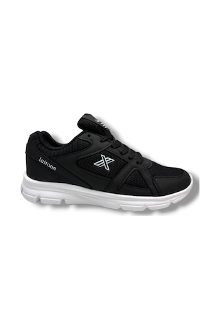 Luttoon 251-26 Anorak Deri Anatomik Sneaker Siyah Beyaz 36-39