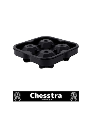 Özel Tasarım 4 Gözlü Kırılmaz Esnek Silikon Kokteyl Viski Elmas Şekilli Buz Yapma Kalıbı 1 Adet Çok Renkli