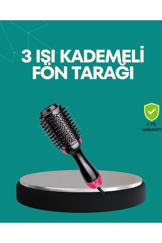 Plentifulkurutmalı Saç Şekillendirici Fönlü Fırça 1200 Watt Güç
