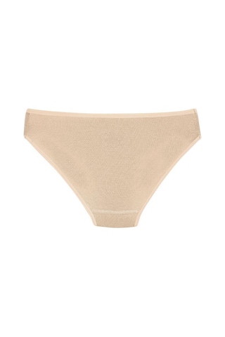 6 Adet Yıldız Bayan Bambu Bikini Külot Ten 3913 Ten