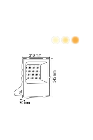 150w Smd Led Projektör Beyaz
