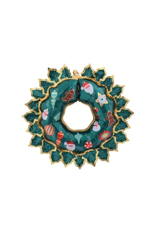 Yılbaşı Kapı Süsü Folyo Balon 80x67 Cm Çok Renkli