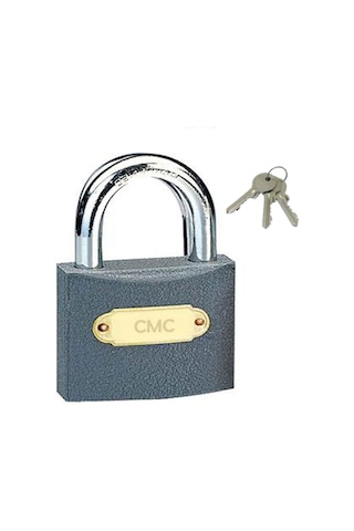Cmc Döküm Asma Kilit 3 Anahtarlı 63 Mm