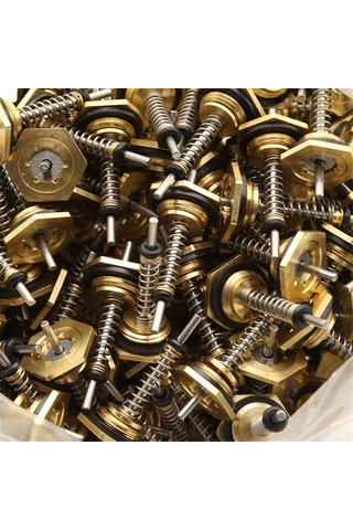 Xurunkeji 10 Adet Gaz Kazanı Su Bağlantı Vanası Yüksük 10mm Uzunluk 9x7x3cm