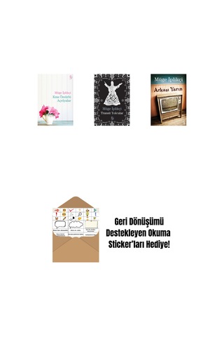 Kısa Ömürlü Açelyalar + Transit Yolcular + Arkası Yarın + Okuma Sticker'ları