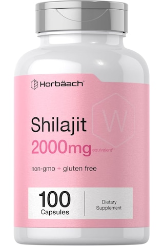 Horbaach Shilajit For Women 5:1 Extract 100 Capsules 2000mg